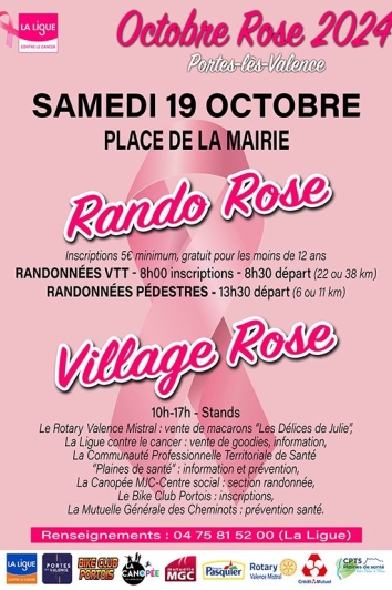 Affiche Octobre Rose