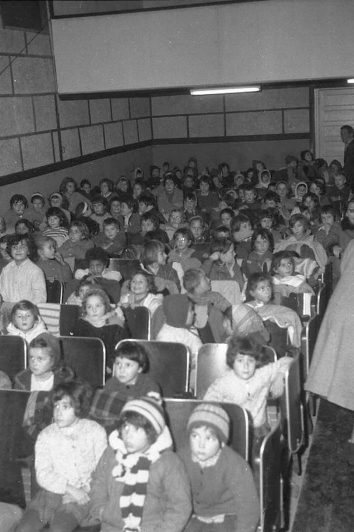 Séance du ciné-laïque à la salle des fêtes