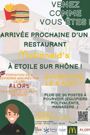 Job dating pour Mac Donald's