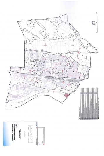 PLU : zone réservée - rue Moloïse