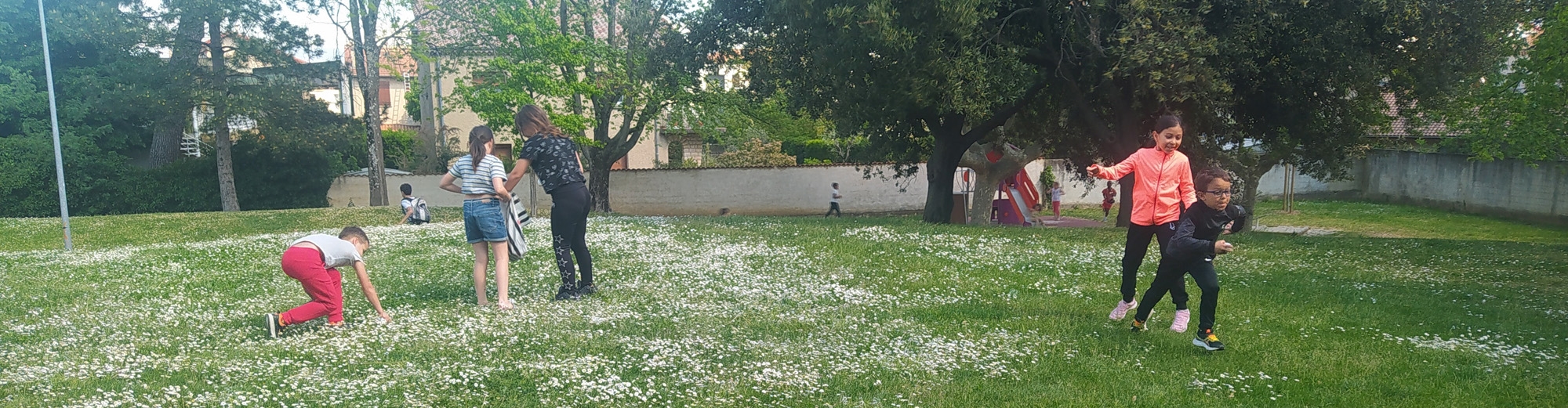 Chasse aux oeufs au parc L. Lagrange