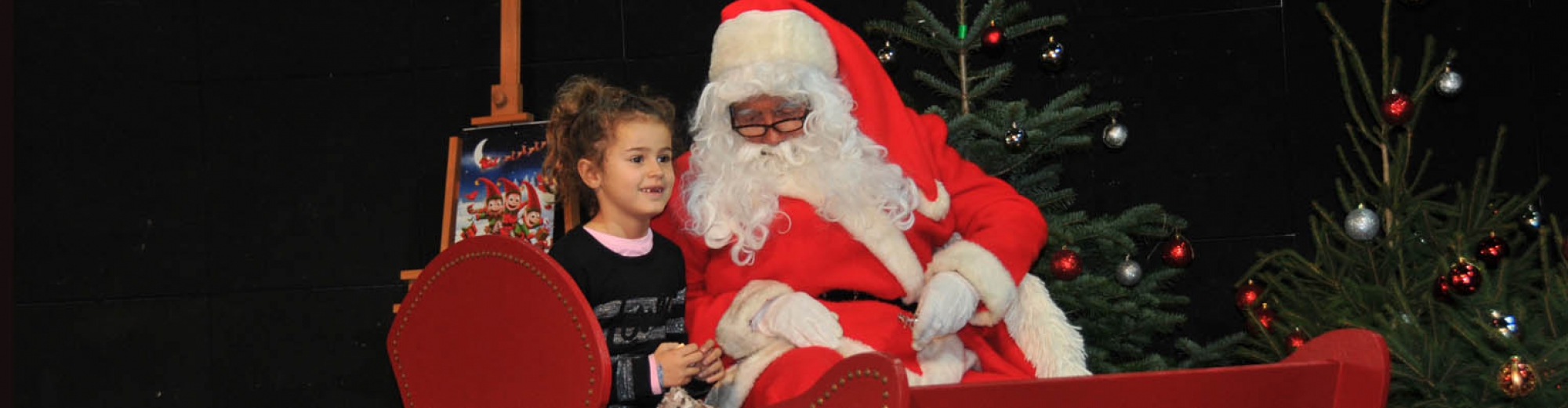 Père Noël au marché de l'UCAP