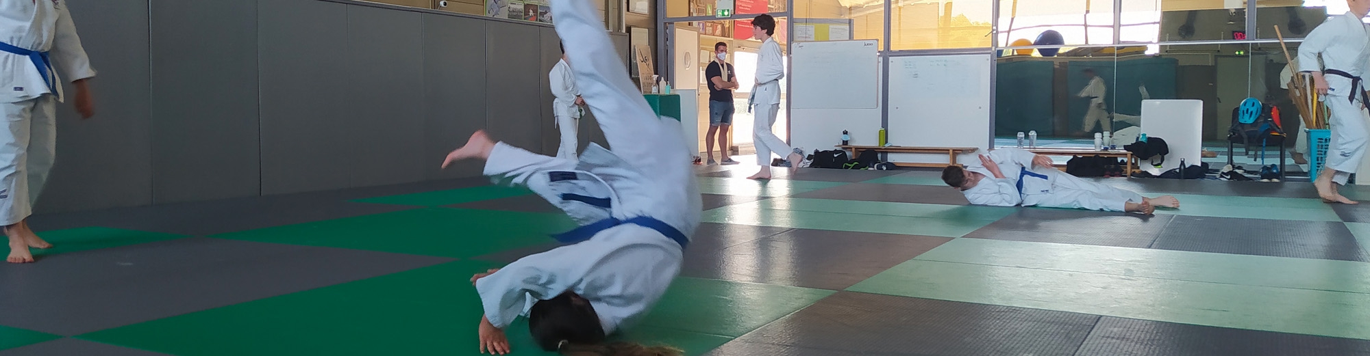 Entrainement de judo