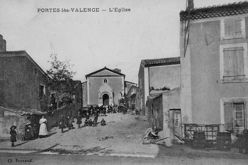 La sortie de l'église