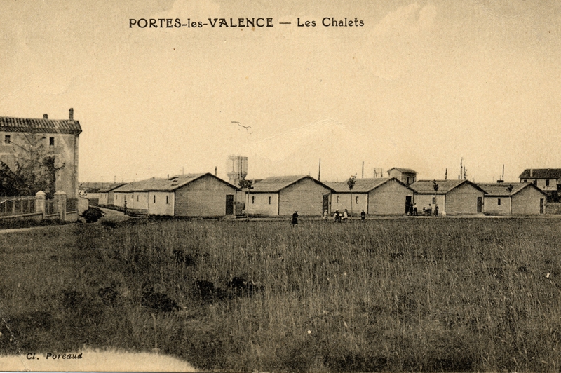 Les chalets en bois (logements cheminots)