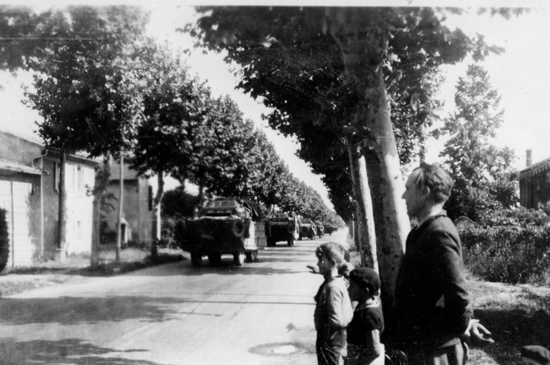 Passage des américains à Portes le 31 août 1944