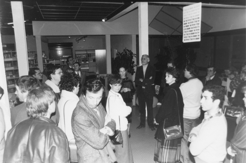 Inauguration de la bibliothèque