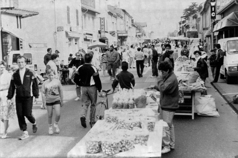 Foire lors des fêtes de mai