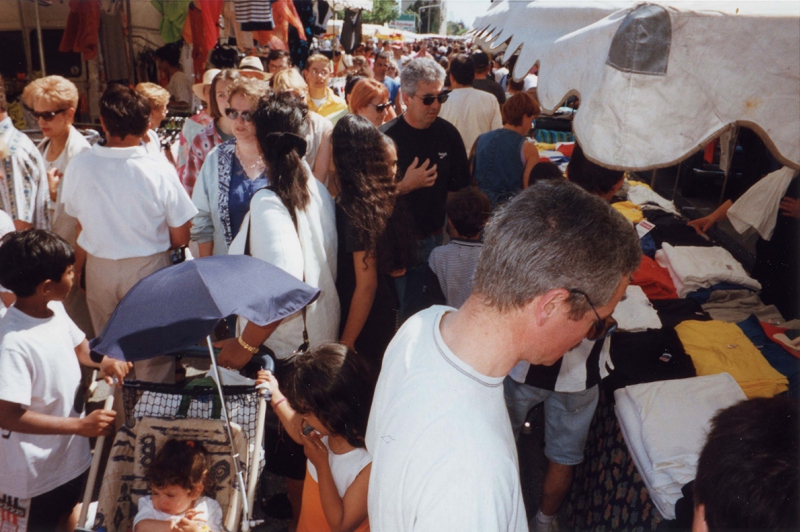 Foire lors des fêtes de mai