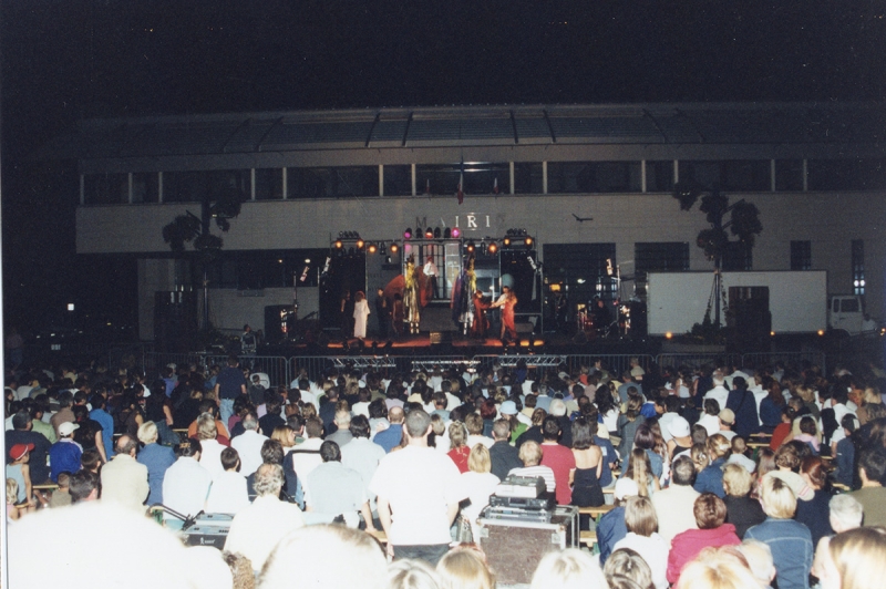 Spectacle pendant les fêtes de l'été