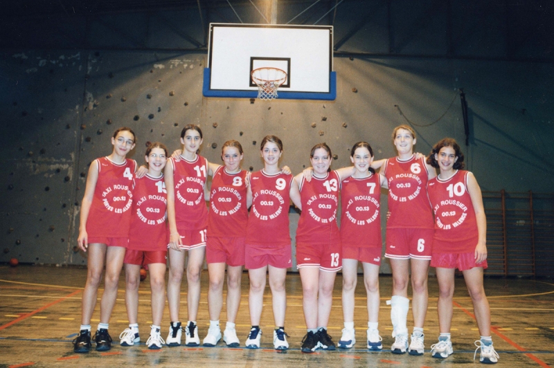 Club de basket : équipe féminime