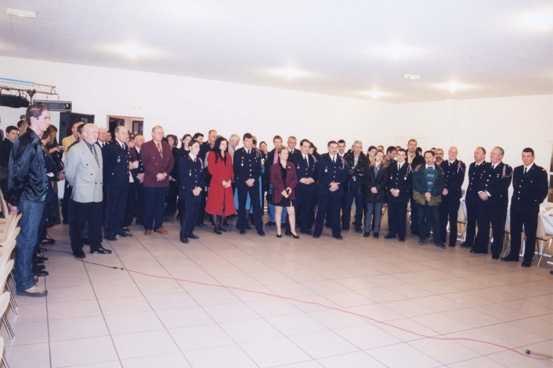 Banquet des sapeurs-pompiers