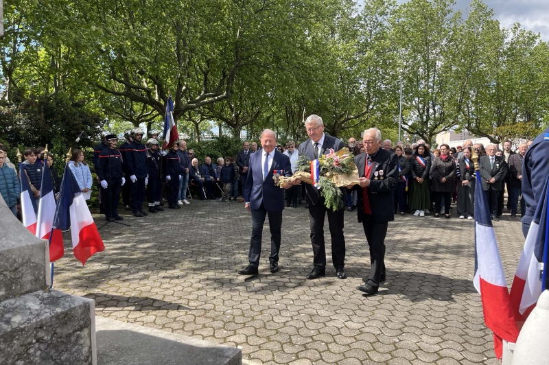 Cérémonie du 8 mai 1945