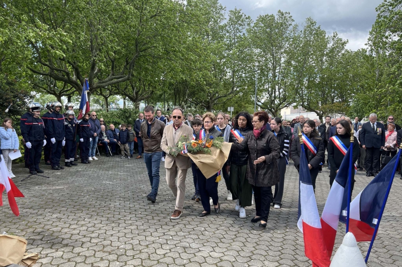 Cérémonie du 8 mai 1945