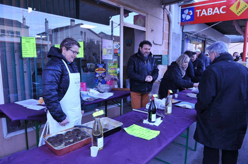 Boudin des commercants