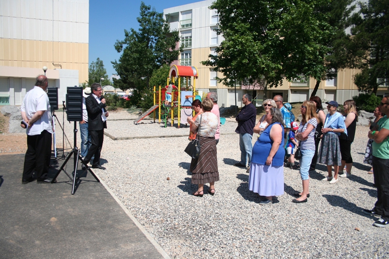 Inauguration des jeux de la Chaffine