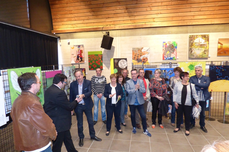 Vernissage de l'exposition à l'occasion de la semaine verte