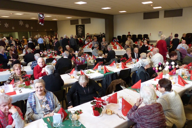 Club Croizat  : repas de Noël