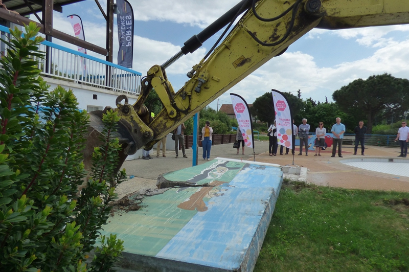 Démolition de la piscine Delaune