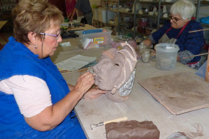 Atelier poterie de l'école d'art