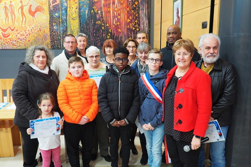 remise des récompenses du concours des maisons fleuries