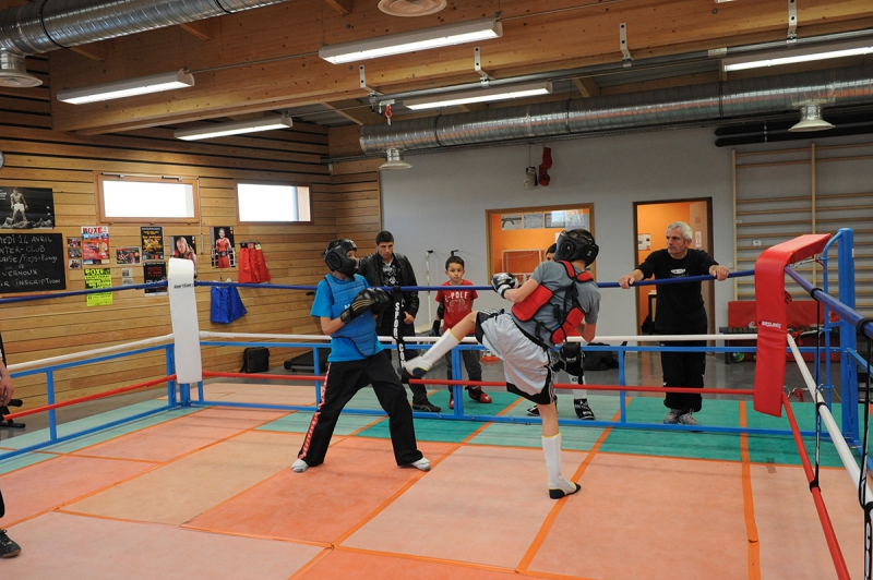 Entrainement de boxe