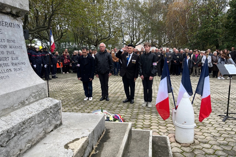 Cérémonie de l'Armistice du 11 novembre