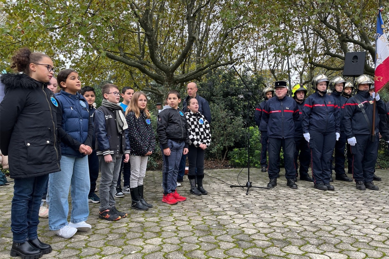 Cérémonie de l'Armistice du 11 novembre