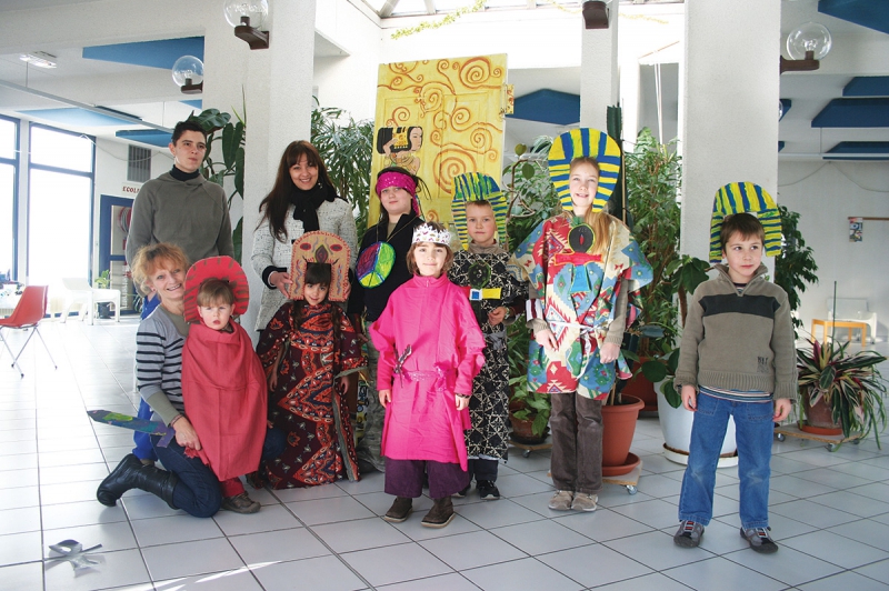 Le carnaval du centre de loisirs