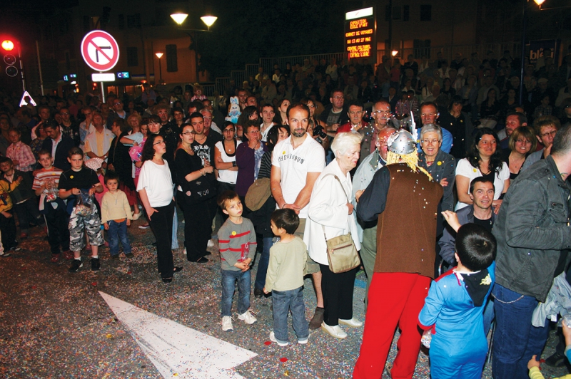 Foule au corso