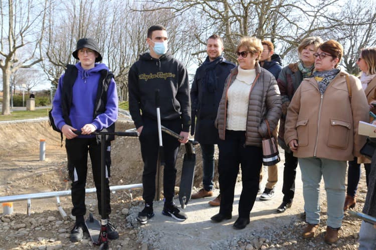 Nouveau skate-park