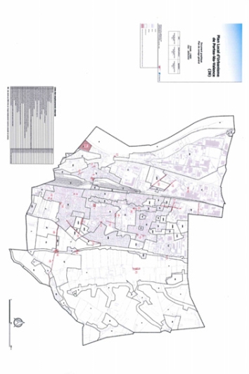 PLU : Zone réservée - Impasse de Beauvallon et Rue Zola