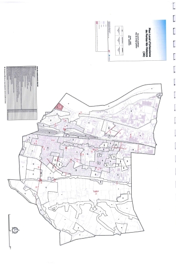 PLU : zone réservée - chemin 1 vers Beauvallon