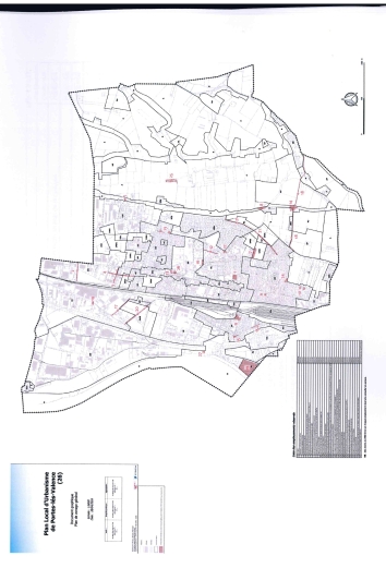 PLU : zone réservée - rue Zola et Piaf