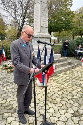 Cérémonie de l'Armistice du 11 novembre