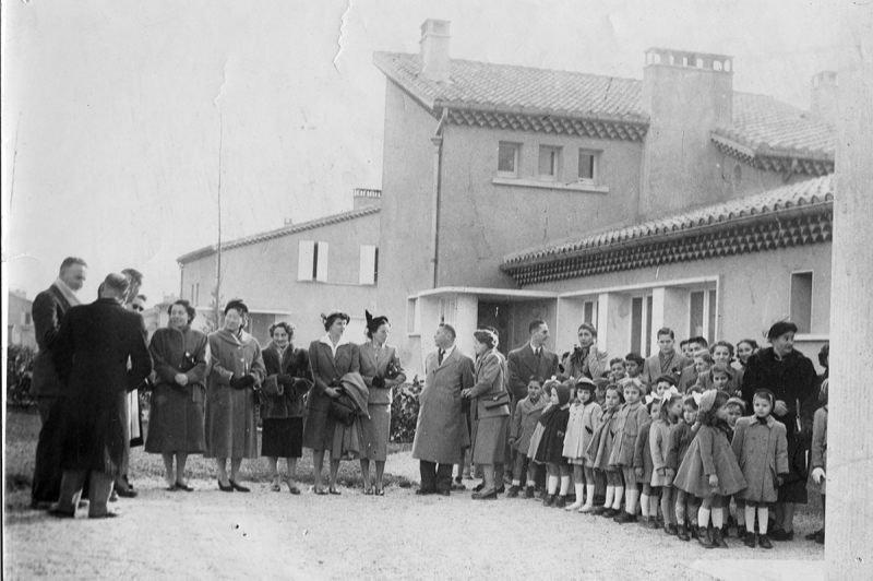 Inauguration de l'école A. France