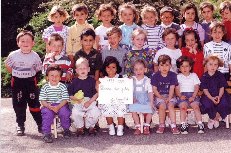 Classe des petits de l'école Anatole France