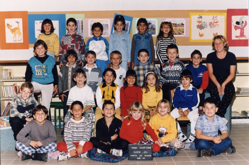 Classe ce1 de l'école Joliot-Curie