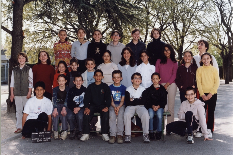 Classe cm2 de l'école Joliot-Curie