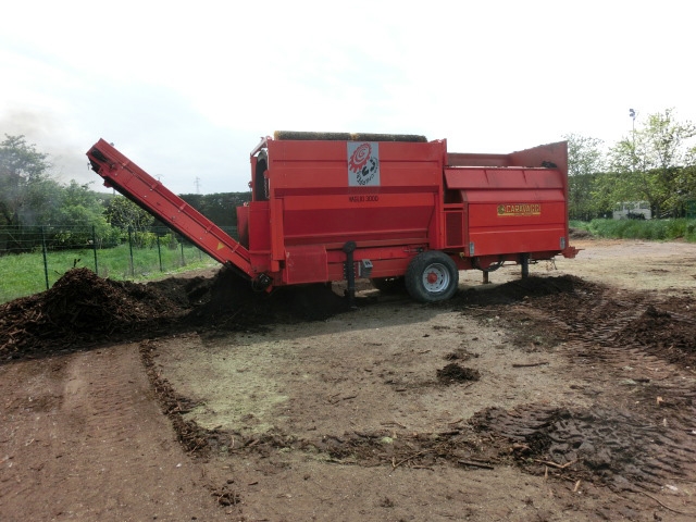 Plateforme de compost