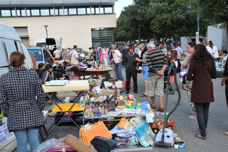 Brocante du conseil de quartier centre