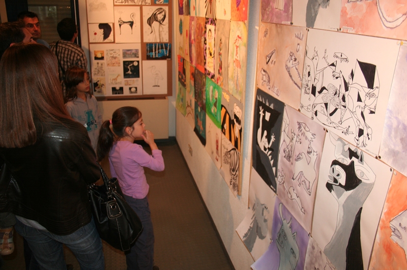 Exposition de l'école d'art