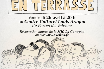 En terrasse : spectacle d’impro