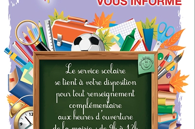 Livret d'informations scolaires